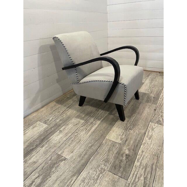 Art Deco Single Chair by Halabala, 1920 For Sale - Image 3 of 7
