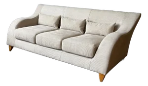 Wave Sofa by Vladimir Kagan for American Leather in Corduroy
