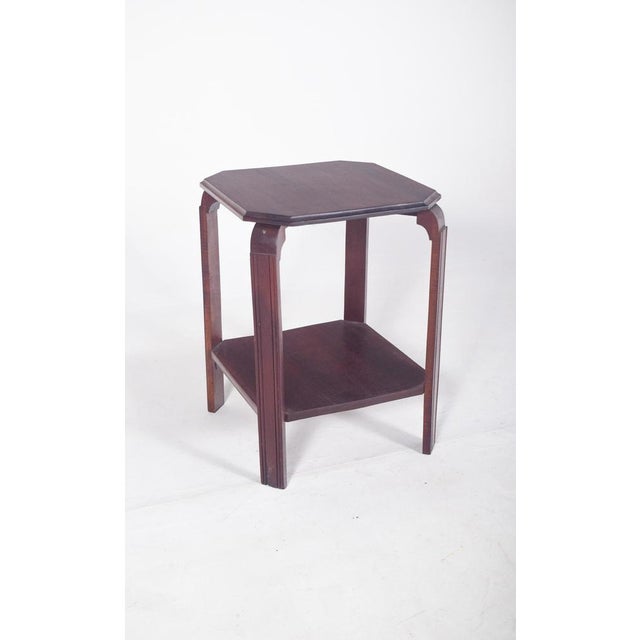 Art Deco Mahogany Side Table, 1930s For Sale - Image 3 of 10