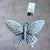 1990s Vintage Cast Metal Insect Tablecloth Weights Set 6 Clips Ladybug Dragonfly Bee For Sale - Image 5 of 10