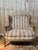 Louis XVI Style Wingback Jansen Lounge Chair, 1940s For Sale - Image 10 of 10