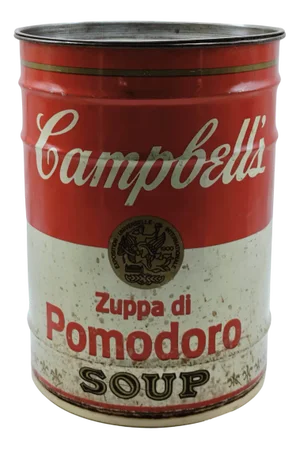 Andy Warhol Campbells Soup Can Stool by Dino Gavina for Studio Simon, Italy, 1970s