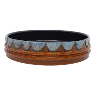 Vintage Scandinavian Ceramic Bowl For Sale