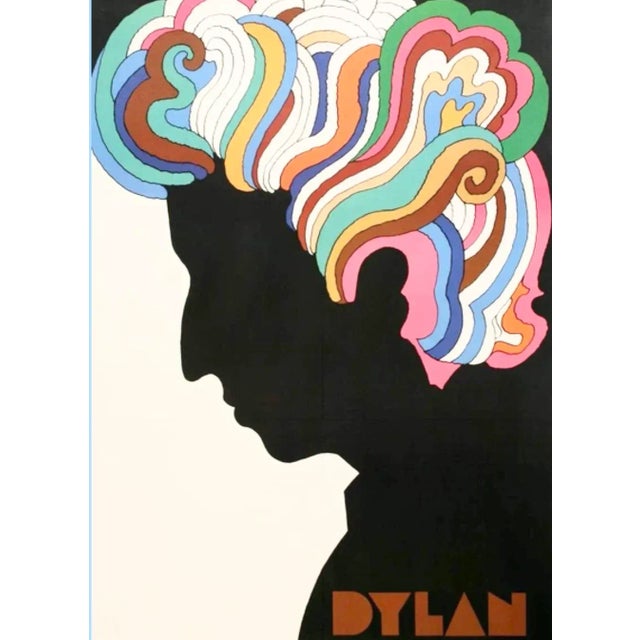 Fabulous Original Milton Glaser Pop Art Exhibition Poster of Cosmo Kramer based on the original 1968 Iconic poster of Bob...