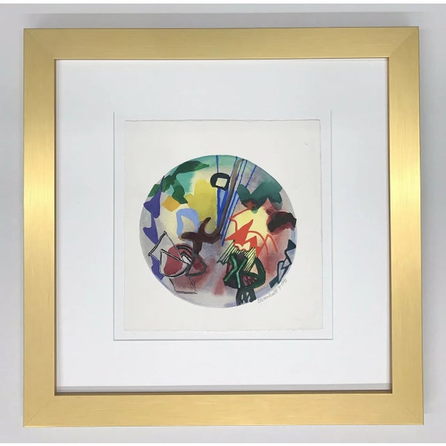 Title: Untitled Artist: Amaranth Roslyn Ehrenhalt Country: USA Medium: Original Gouache Painting on paper Marks: Hand-...