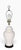 Late 20th Century Late 20th Century Asian Modern White Ceramic Ginger Jar Form Table Lamp For Sale - Image 5 of 6