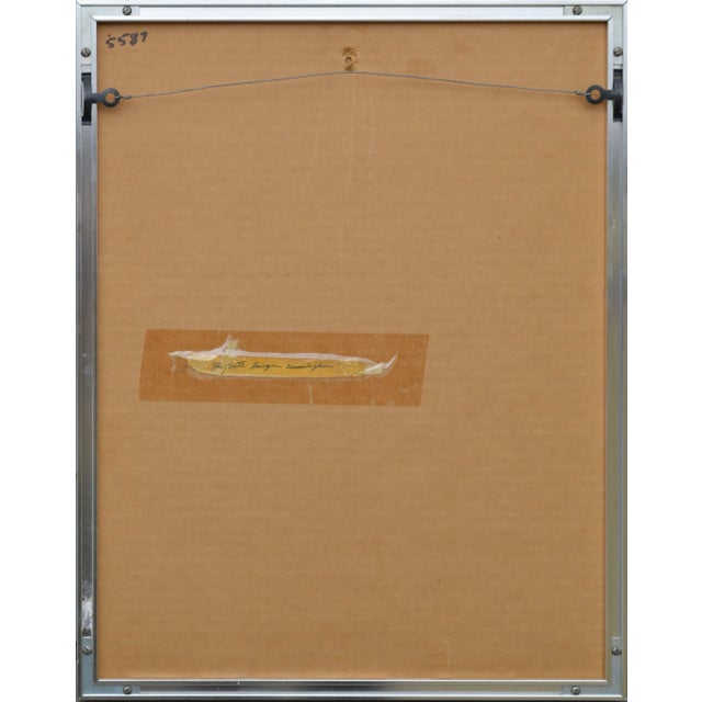 Portrait of Photographer Imogen Cunningham - Black & White Photograph by Robert Werling For Sale - Image 4 of 5