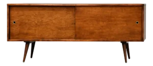 1950s Refinished Low Paul McCobb Planner Group 60” Credenza