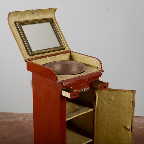 Metal Washbasin Dressing Table in Metal For Sale - Image 7 of 18