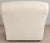 1990s Quatrine Milan English Roll Arm Lounge Chair in Ivory Cotton Duck For Sale In Detroit - Image 6 of 8