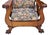 Antique Arts & Crafts Tiger Oak Morris Recliner Chair With Push Button Mechanism c.1900 For Sale - Image 9 of 18