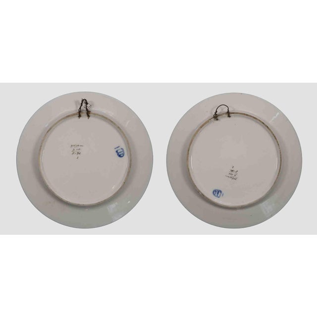 Decorated Plates, Early 20th Century, Set of 2 For Sale - Image 4 of 7