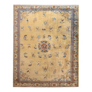 Early 20th Century Chinese Peking Rug For Sale
