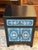 Hand Painted Front Black Nightstand, Cobalt For Sale In San Francisco - Image 6 of 12