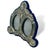 Antique Ts LTD Silver Double Oval Easle Photo Frame Front Stamps Lion Passant For Sale In Atlanta - Image 6 of 11