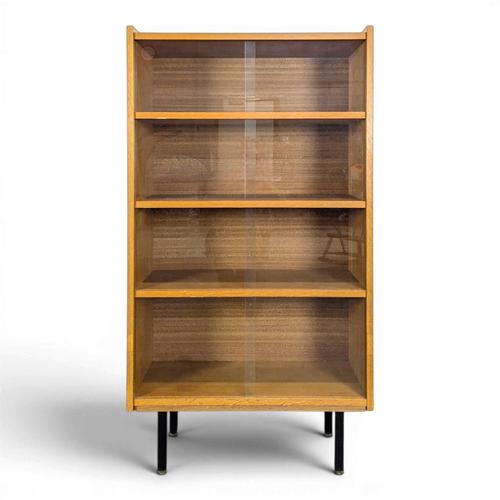 Modernist Glass-Fronted Library For Sale - Image 9 of 9