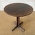 Leslie Round Table Vintage Oak For Sale - Image 9 of 9