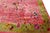 Raspberry Pink 1920s Raspberry Pink Field Antique Floral Vase Chinese Art Deco Rug 8' 9" X 11' 4" Knotted Wool Carpet For Sale - Image 8 of 10