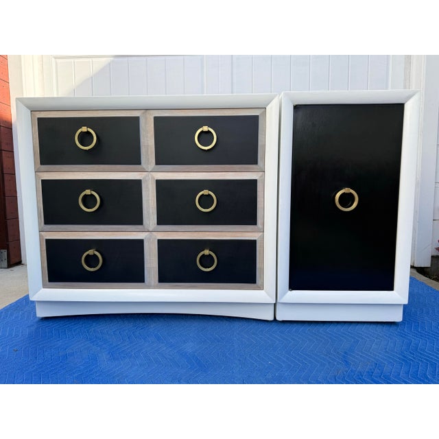 T.H.Robsjohn-Gibbings Dresser and Cabinet For Sale - Image 12 of 12