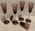 Mid 20th Century Rare Vintage Mid-Century Bill Blenko Designed Art Glass Air Twist Amethyst Champagne Flutes- Set of 5 For Sale - Image 5 of 12