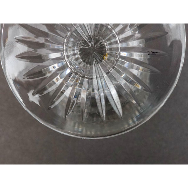 Mid 20th Century Edinburgh Crystal Scotland Thistle Champagne Sherbet Glasses- Set of 5 For Sale - Image 10 of 10