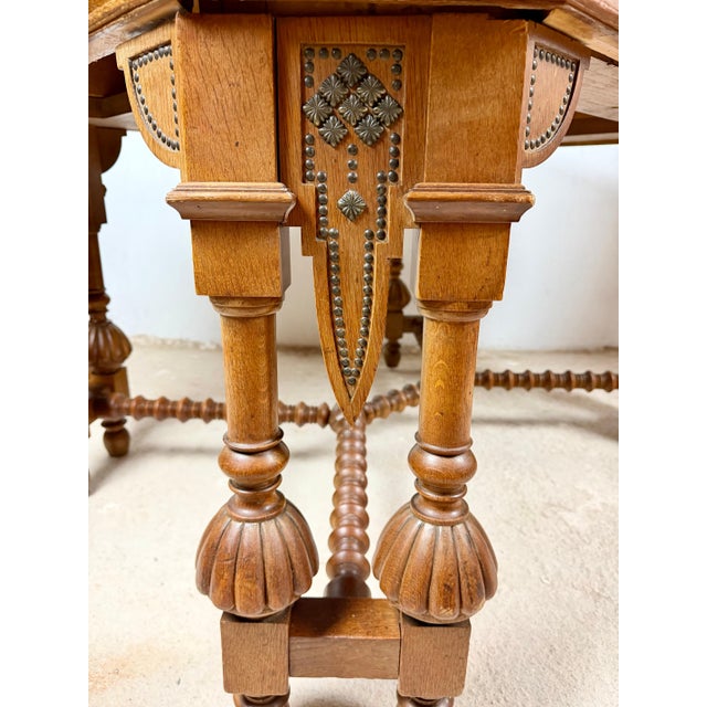 1930s Spanish Renaissance Revival Table, 20th Century For Sale - Image 5 of 13