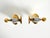 Hollywood Regency Bookends in Brass from Vereinigte Werkstätten, 1980s, Set of 2 For Sale - Image 3 of 14