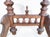 Antique Demi-Lune Console Table with Drawer, 1700s For Sale - Image 15 of 18