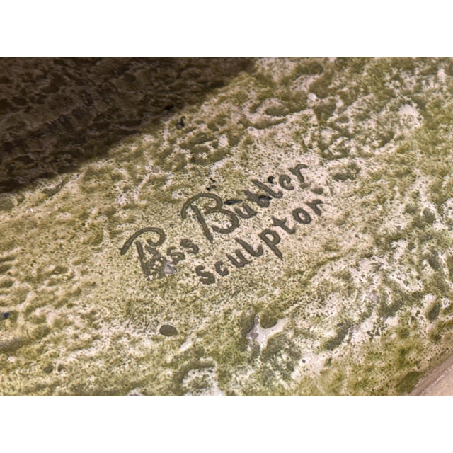 Vintage Dawes Black Horse Brewery Plaster Cast Statue by Ross Butler c.1930 For Sale - Image 10 of 12