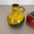 1970s German Pottery Vases in Red and Yellow from Steuler Ceramics, 1970s, Set of 2 For Sale - Image 5 of 18