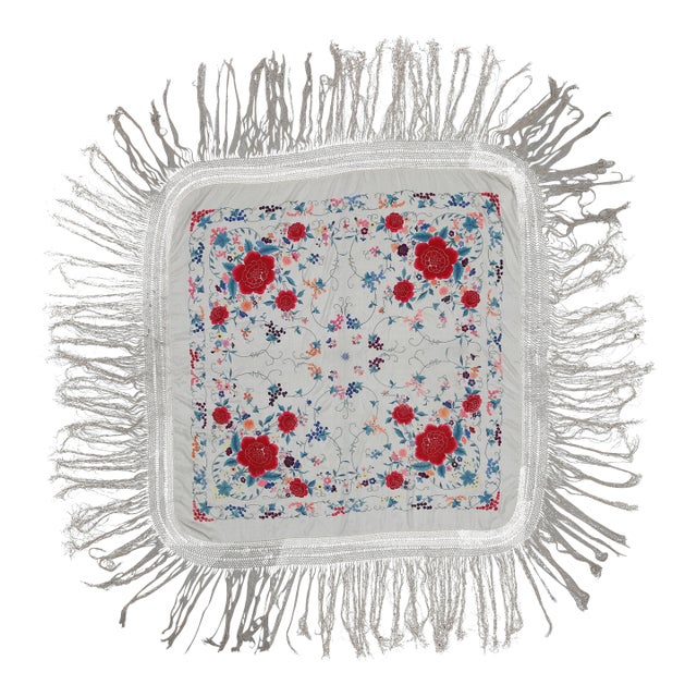 1960s Cantonese Silk Embrodery For Sale