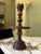 Traditional Antique Dutch Colonial Treen Turned Wood Candleholder For Sale - Image 3 of 16