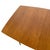 Wood Mid-Century Walnut Extension Dining Table, Sculpted Base For Sale - Image 7 of 18
