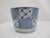 Japanese Japanese Edo Blue & White Patchwork Soba Choko Noodle Bowl or Tea Cup Set of 3 For Sale - Image 3 of 8