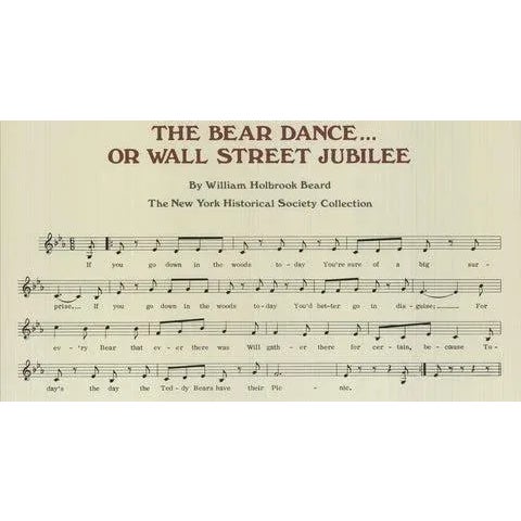 PAUL DAVIS The Bear Dance...Or Wall Street Jubilee, 1983 For Sale - Image 4 of 4