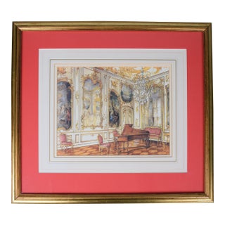 The Music Salon at Sanssouci, Potsdam 2000 For Sale