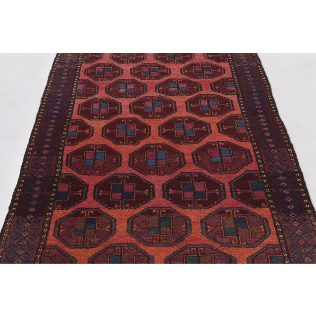 Rug & Kilim's Contemporary Square Flat Weave in Brown, Orange and Gold Stripes For Sale - Image 4 of 10