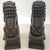 Metal Pair of Vintage Bronze Foo Dogs – Guardian Lion Statues With Ball & Cub For Sale - Image 7 of 9