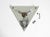 Large Triangular Murano Glass Ceiling Light from La Murrina, 1970s For Sale - Image 16 of 18