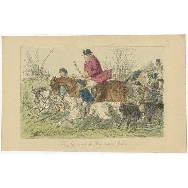 Surtees, Various Hunting Scenes, 1865, Prints, Set of 5 For Sale - Image 6 of 7