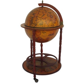 1960s Italian Globe Bar For Sale
