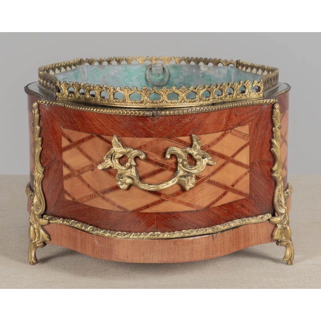Wood 19th Century French Napoleon III Jardinière or Cachepot For Sale - Image 7 of 12