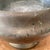 Brass Vintage Footed Tarnished Brass Bowl/ Planter With Rounded Flared Rim For Sale - Image 8 of 12