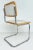 Late 20th Century Italian Marcel Breuer Attributed Cesca Dining Chairs in Chrome, Wood and Leather Set of 6 For Sale - Image 5 of 12