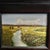 Vintage Pastoral Landscape Oil Painting in Mahogany-Tone Beaded Frame For Sale - Image 4 of 7