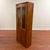Contemporary Vintage Cherry Display Cabinet For Sale - Image 3 of 9
