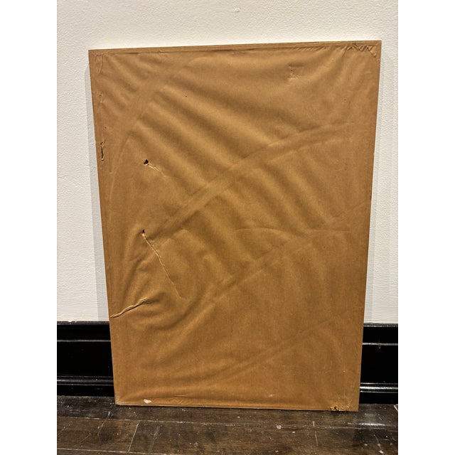 1960s Vintage Serigraph Print of Hanging Props by Molly J. Schiff For Sale - Image 5 of 5