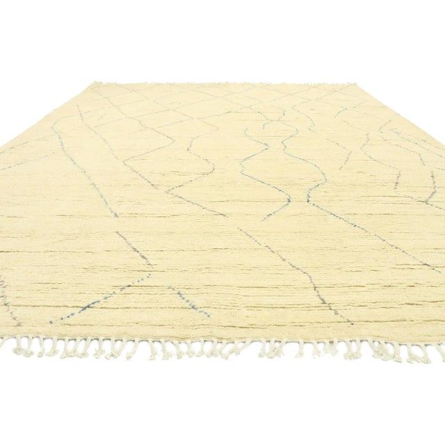Contemporary Moroccan Area Rug - 08'10 X 12'02 For Sale - Image 3 of 9