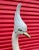 62” Ft Vintage Brass and Carved Solid Wood Herons Cranes Birds Sculpture Manner of Sarried For Sale - Image 4 of 12