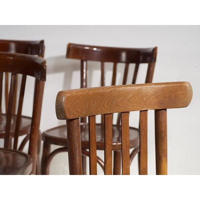 Antique bistro dining room chairs (c.1940). Approximate age: 70-100 years Material: Beech wood Our antique dining chairs...
